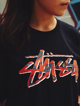 「stussy」｜StussyTaiwanさん（レディース・165cm）の夏コーディネート