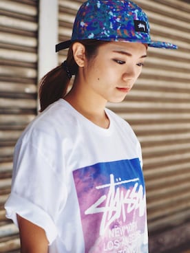 「stussy」｜StussyTaiwanさん（レディース・162cm）の秋コーディネート