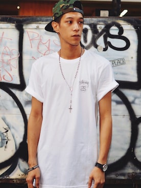 「stussy」｜StussyTaiwanさん（メンズ・180cm）の秋コーディネート