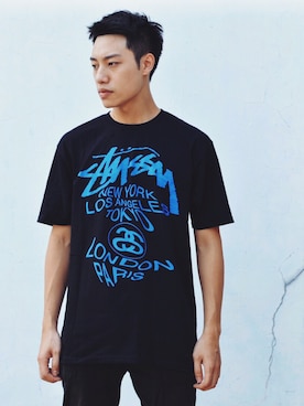 「stussy」｜StussyTaiwanさん（メンズ・180cm）の秋コーディネート