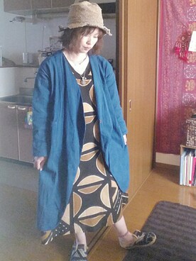 「MALAIKA（マライカ）のアイテム（ジャケット/アウター）」を使った、ルチルクォーツさん（レディース・163cm）の春コーディネート