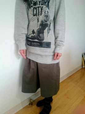 アナグマさんのコーディネート