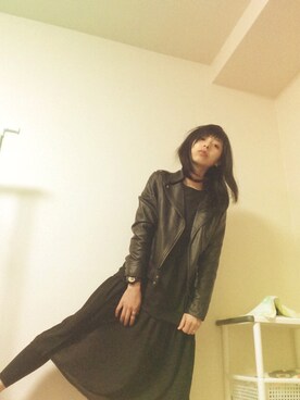 Hikari SHEENAさん（レディース・158cm）の冬コーディネート