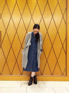 「ブーティ」｜maeさん（レディース・158cm）の秋コーディネート