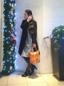 「Paradise Picnic（パラダイスピクニック）のアイテム（ジャケット/アウター）」を使った、maeさん（レディース・158cm）の秋コーディネート