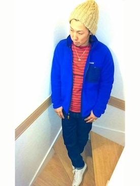 「アイテム（その他アウター）」を使った、HＨさん（メンズ・171cm・20代）の冬コーディネート