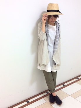 「アイテム（その他シューズ）」を使った、pualcecinkobesogoさん（レディース・160cm）の春コーディネート