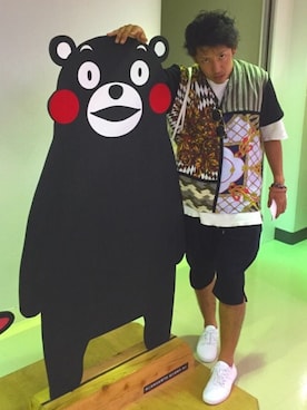 「ADYN（エーディーワイエヌ）のアイテム（パンツ）」を使った、U字#CREAMTEAMさん（メンズ・168cm）の夏コーディネート