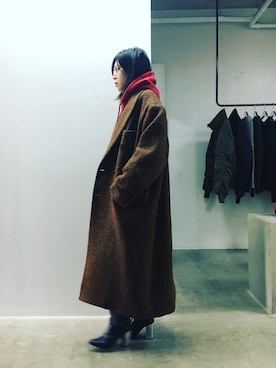「JOHN LAWRENCE SULLIVAN（ジョンローレンスサリバン）のアイテム（その他アウター）」を使った、REIKO.Nさん（レディース・156cm）の秋コーディネート