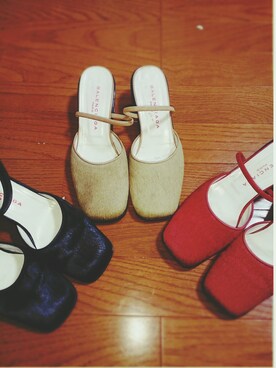 「BALENCIAGA（バレンシアガ）のアイテム（シューズ、ブラック系）」を使った、こゆきさん（レディース・160cm）の秋コーディネート