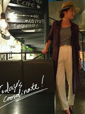 Risa Motoyamaさんのコーディネート