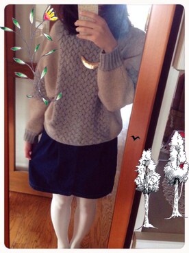 Kさん（レディース・160cm）の冬コーディネート