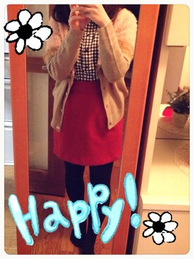 Kさん(レディース・160cm)の冬コーディネート