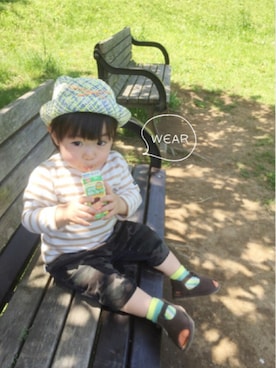 nato☆さん（キッズ・80cm）の春コーディネート