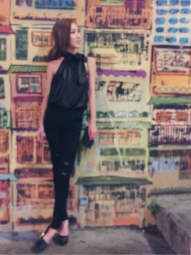 「STEVE MADDEN（スティーブマデン）のアイテム（その他シューズ）」を使った、oliviamakさん（レディース・165cm）の夏コーディネート