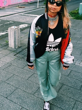 Elise Montecastroさん（レディース・163cm）の秋コーディネート