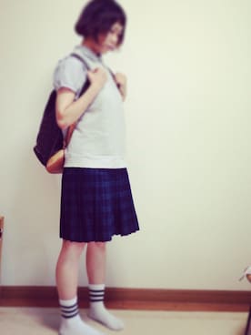 「UPTIGHT（アップタイト）のアイテム」を使った、kino*さん（レディース・150cm）の秋コーディネート