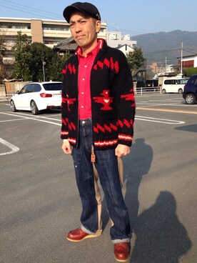 香月ダイスケさんの（Canadian Sweater Company Ltd. | カナディアンセーター）を使ったコーディネート