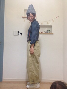 「airforce1」｜「アイテム（その他）」を使った、misayoさん（レディース・160cm）の秋コーディネート