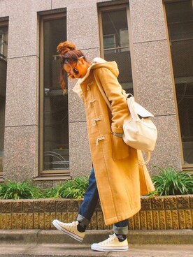 3児mama／achaさん（レディース・162cm）の冬コーディネート