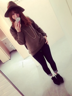 Kagawa Akihoさん（レディース・170cm）の秋コーディネート