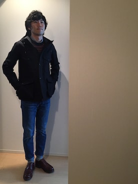 トモッティさん(メンズ・174cm)の冬コーディネート