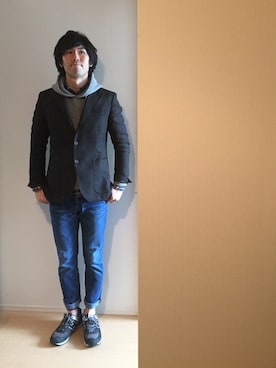 トモッティさん(メンズ・174cm)の春コーディネート