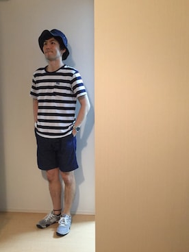 トモッティさん（メンズ・174cm）の夏コーディネート