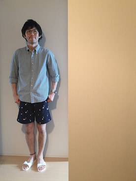 トモッティさん（メンズ・174cm）の夏コーディネート