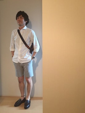 「Felisi（フェリージ）のアイテム」を使った、トモッティさん（メンズ・174cm）の夏コーディネート