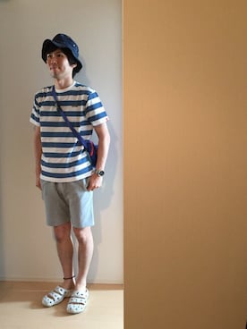 トモッティさん(メンズ・174cm)の夏コーディネート