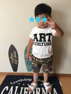 「ドラフトCO」｜RaiKINGさん（キッズ・90cm）の夏コーディネート