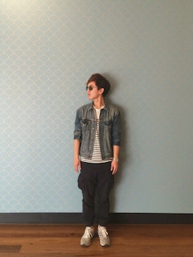 「art museum」｜Fabregakinさん（メンズ・174cm）の冬コーディネート