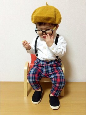 うーたん☁︎さん(キッズ・70cm)の秋コーディネート