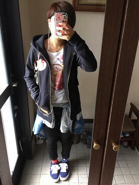 「G-SHOCK」｜Haluさん（レディース・160cm）の秋コーディネート