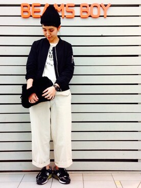 モリグチナオさん(レディース・161cm)の秋コーディネート