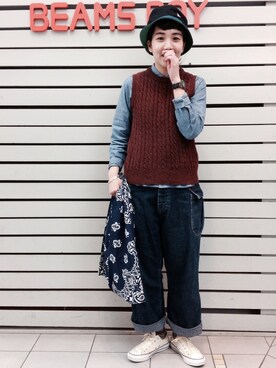 モリグチナオさん（レディース・161cm）の秋コーディネート