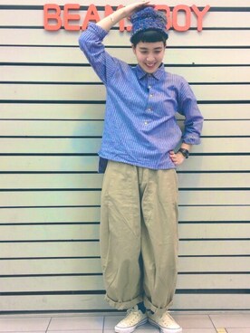 モリグチナオさん（レディース・161cm）の秋コーディネート
