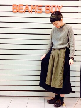 モリグチナオさん（レディース・161cm）の秋コーディネート