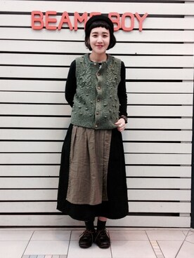 モリグチナオさん（レディース・161cm）の秋コーディネート