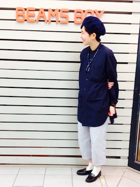 モリグチナオさん（レディース・161cm）の春コーディネート