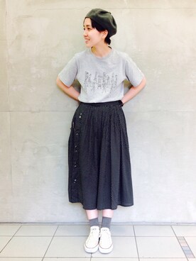 モリグチナオさん（レディース・161cm）の夏コーディネート