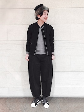 モリグチナオさん（レディース・161cm）の秋コーディネート