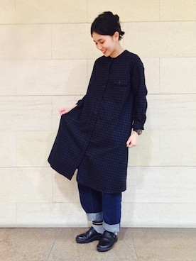 モリグチナオさん（レディース・161cm）の秋コーディネート