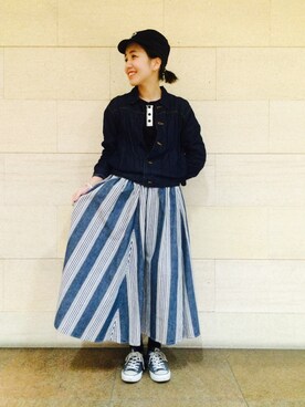 モリグチナオさん（レディース・161cm）の冬コーディネート