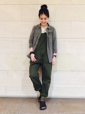 「REMI RELIEF」｜モリグチナオさん（レディース・161cm）の春コーディネート