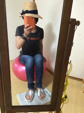 「min@RNA（ミンアットアールエヌエー）のアイテム」を使った、横乗り73さん（レディース・158cm）の春コーディネート