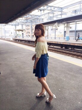 小燕さん（レディース・168cm）の夏コーディネート