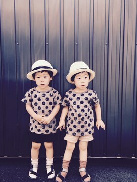 haya^^koさん（キッズ・90cm）の夏コーディネート