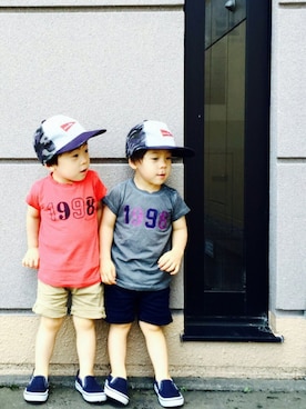 haya^^koさん（キッズ・90cm）の夏コーディネート